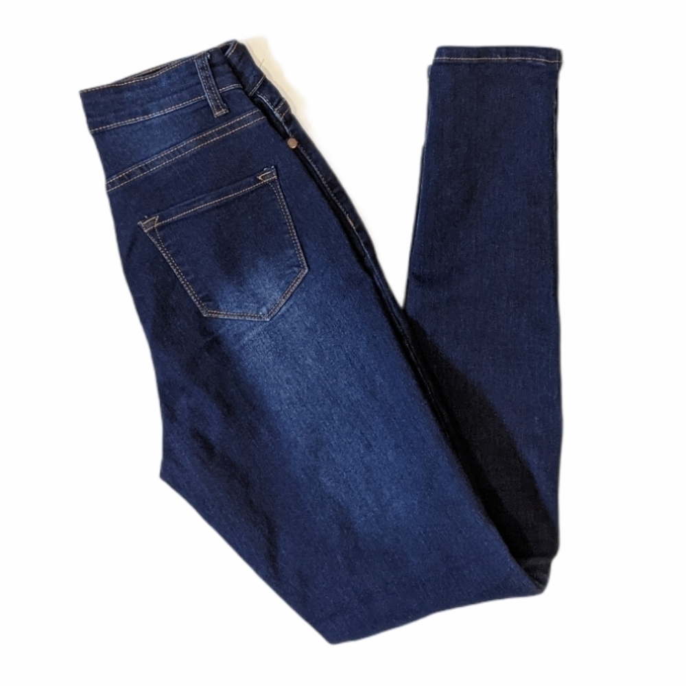 2/$20 Fashion Nova High Rise Skinny Blue Jeans sz 7/8